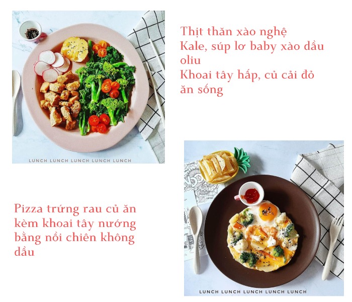 Thực đơn Eat clean cho bữa trưa cực dễ làm còn siêu đẹp mắt Thực đơn Eat clean cho bữa trưa cực dễ làm còn siêu đẹp mắt