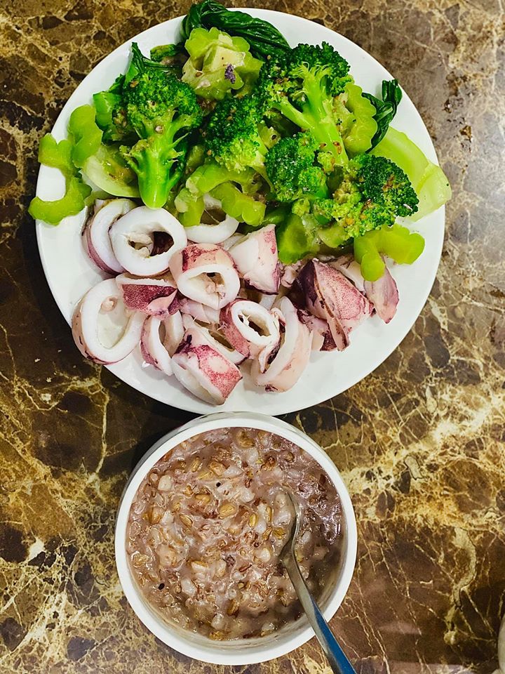 Thực đơn Eat clean giảm mỡ bụng của girl xinh Đà Nẵng