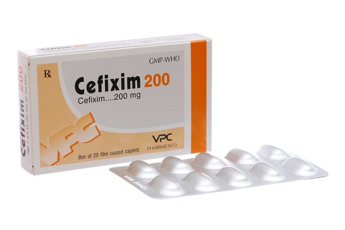 Hộp thuốc Cefixime 200mg Thuốc Cefixime 200mg