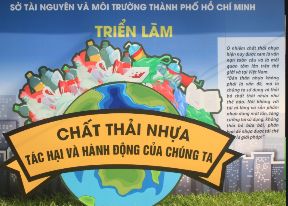 Nhiều trường học tại TP.HCM tích cực hưởng ứng phong trào `Phòng chống rác thải nhựa'