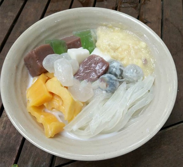 Chè hạt đác với mít