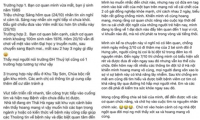 Thực hư loại virus lạ có tên 'viêm cơ tim' gây chết người hàng loạt Thực hư loại virus lạ có tên 'viêm cơ tim' gây chết người hàng loạt