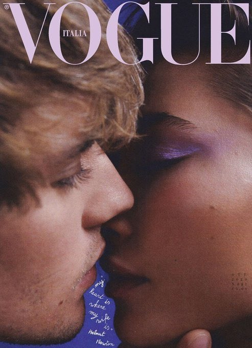  Bộ ảnh của Justin Bieber và Hailey Bieber trên tạp chí Vogue Italia