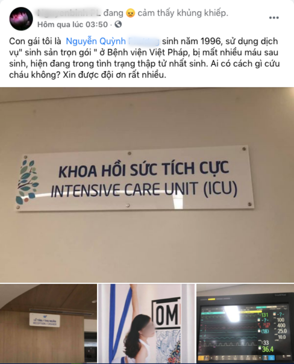 Vụ sản phụ tử vong sau đẻ thường tại Bệnh viện Việt Pháp Vụ sản phụ tử vong sau đẻ thường tại Bệnh viện Việt Pháp