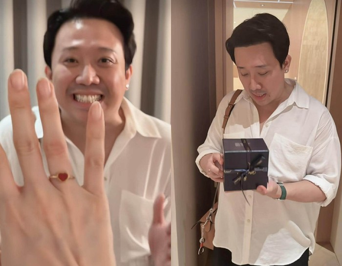 Gần đây, Trấn Thành tặng quà cho Hari Won khiến cô bất ngờ xen lẫn hạnh phúc.