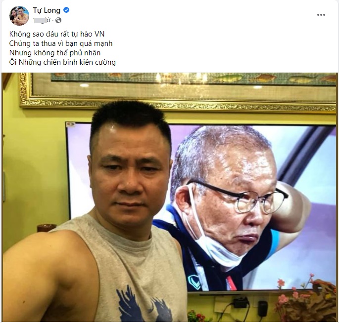 Tự Long an ủi tuyển Việt Nam
