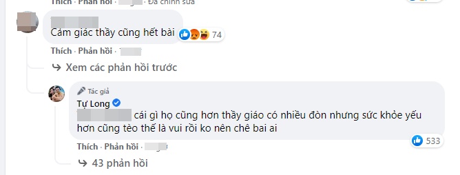 Tự Long an ủi tuyển Việt Nam