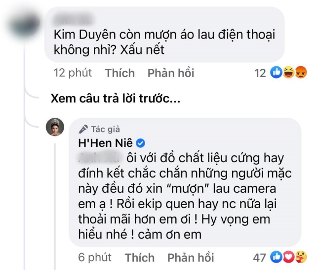 hhen niê bênh vực kim duyên