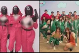 Đăng ảnh hậu trường Squid Game: Trò chơi con mực phiên bản phim nóng, nàng hot girl liền gặp rắc rối