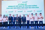 Herbalife Việt Nam tiếp tục tài trợ sản phẩm dinh dưỡng  cho các vận động viên xuất sắc Việt Nam năm 2026