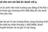 Chỉ nhận 940.000 đồng tiền tập luyện A80, sinh viên tố trường "mập mờ": Hiệu trường đổi vé gấp về Hà Nội