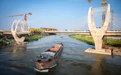 Cận cảnh cây cầu 1.800 tỷ đồng sẽ thay thế cầu Đuống hơn 120 năm tuổi