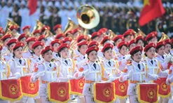 9 khối nữ tỏa sáng tại lễ diễu binh 30/4