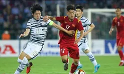Trực tiếp bóng đá U22 Việt Nam vs U22 Hàn Quốc: Cầu thủ Viktor Lê đá chính