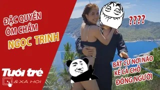 Người đàn ông được Ngọc Trinh cho phép ôm chầm bất cứ đâu mặc kệ chốn đông người?