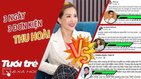 Hoa hậu Thu Hoài bị 3 nhân vật nổi tiếng đồng loạt khởi kiện trong 3 ngày