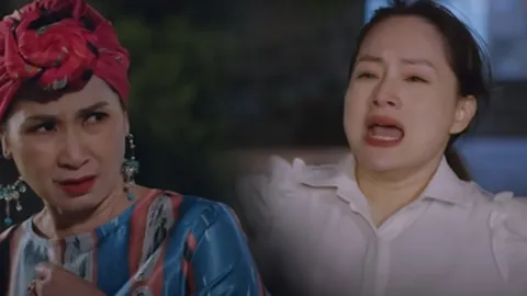 Hậu trường 'Thương ngày nắng về': Lan Phương rét run khi quay cảnh 'con dâu say rượu bật mẹ chồng'