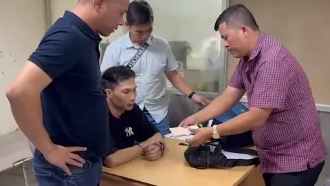 Video: Cảnh sát bắt nghi phạm cướp ngân hàng Sacombank tại sân bay