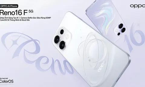 Chụp ảnh nhóm siêu dễ dàng với camera selfie 50MP góc siêu rộng 100 độ trên OPPO Reno16 F