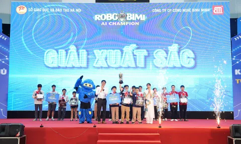 Học sinh Hà Nội hào hứng với Chương trình “ROBOBIMI AI CHAMPION”