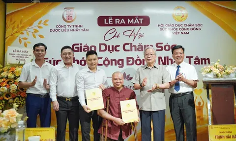 Ra mắt Chi hội Giáo dục Chăm sóc Sức khỏe Cộng đồng Nhất Tâm