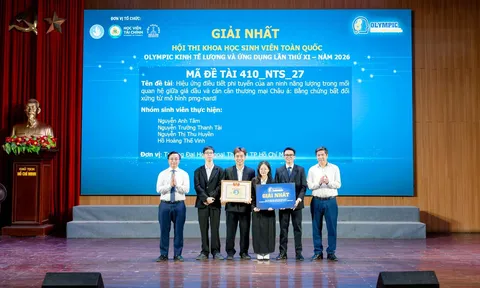 Hội thi “Olympic Kinh tế lượng và Ứng dụng” lần thứ XI - Sân chơi nghiên cứu lớn nhất của sinh viên kinh tế