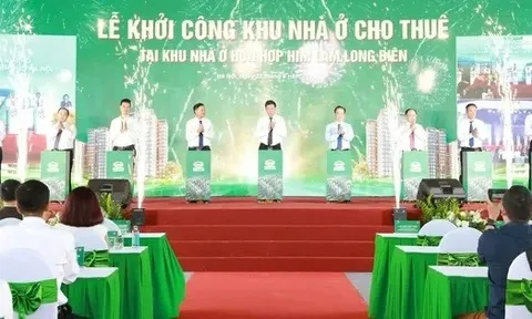Khởi công Khu nhà ở cho thuê lớn nhất Hà Nội, quy mô 2.000 căn hộ tại Long Biên