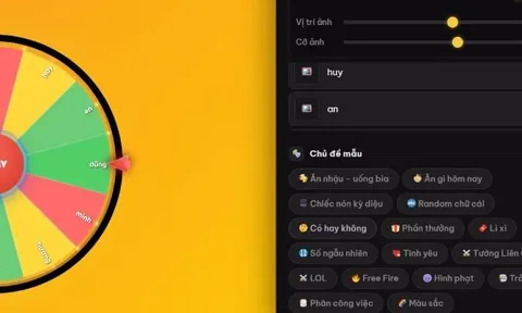 Tự Tạo Vòng Quay May Mắn Online Tại Vongquaymayman.info
