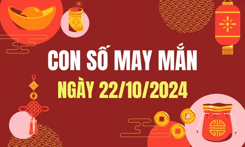 Con số may mắn ngày 22/10/2024 - số tài lộc 12 con giáp - số cát lành theo tuổi