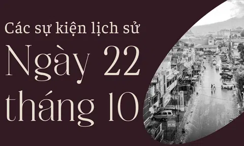 Ngày 22/10 là ngày gì? Các sự kiện diễn ra vào ngày 22/10