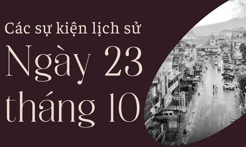 Ngày 23/10 là ngày gì? Các sự kiện diễn ra vào ngày 23/10