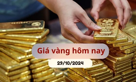 Giá vàng hôm nay 29.10.2024: Thế giới đảo chiều đi lên, vàng nhẫn tăng theo