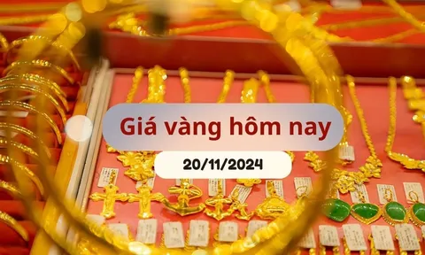 Giá vàng hôm nay 21/11/2024: Nhẫn trơn và vàng SJC vọt tăng liên tiếp