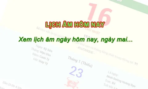 Lịch âm hôm nay 28/11 chính xác nhất, lịch vạn niên ngày 28/11/2024