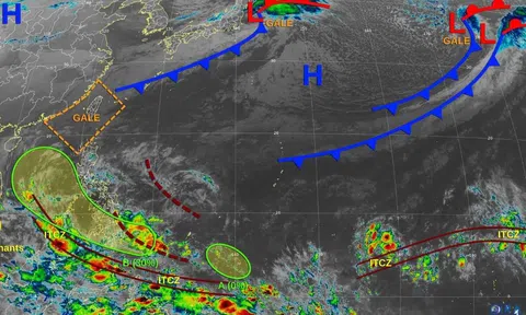 Dự báo cơn bão đầu tiên gần Biển Đông năm 2025