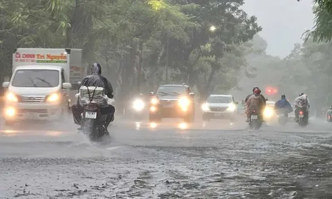 Không khí lạnh sắp mạnh lên, dự báo khu vực mưa to