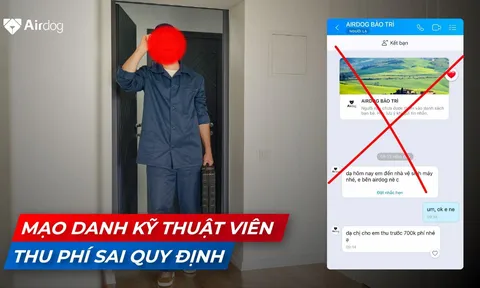 Cảnh báo 10 chiêu trò giả mạo Airdog lừa đảo người dùng