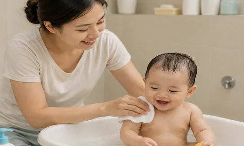 5 lưu ý chăm bé trong những ngày nắng nóng đỉnh điểm để con khỏe mạnh và ít quấy khóc