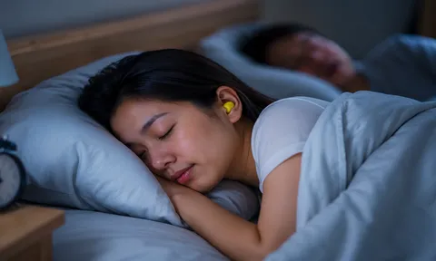 Vì sao không nên đeo nút tai khi ngủ mỗi đêm?