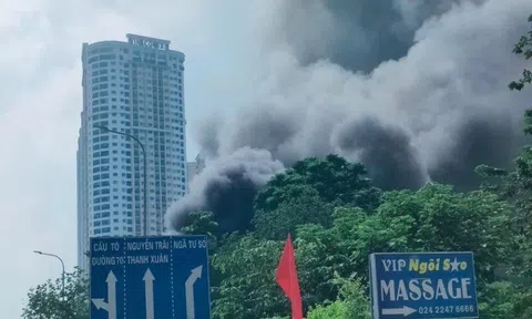 Cháy lớn tại Kim Giang, Hà Nội