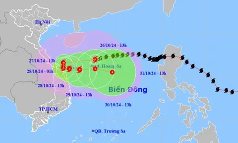 Bão Trà Mi tăng một cấp, diễn biến phức tạp