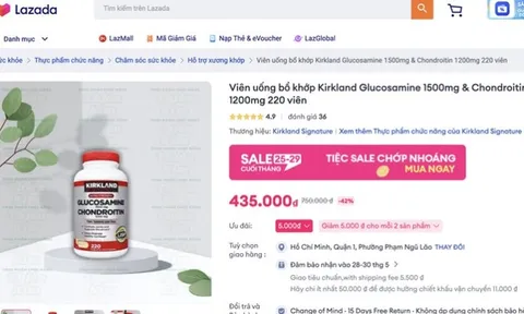 Loạt thực phẩm chức năng chưa cấp phép bị Bộ Y tế yêu cầu gỡ bỏ trên Shopee, Lazada
