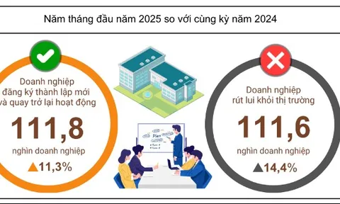 Hơn 111.000 doanh nghiệp vừa 'biến mất'
