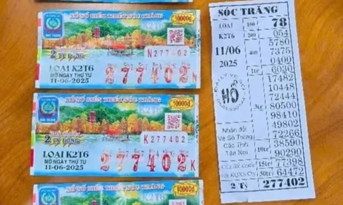 Vợ mua vé số của chồng, trúng luôn 4 tỷ