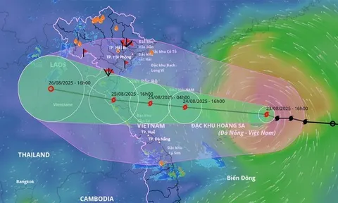 Bão số 5 đặc biệt nguy hiểm, không kém bão Yagi về sức gió