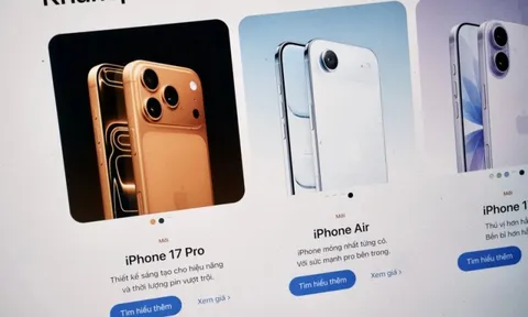 iPhone 17 Pro Max cháy hàng sau 5 phút, đại lý sập web đặt hàng