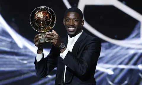 Dembele từ trò cười thành 'nhà vua' thế giới bóng đá