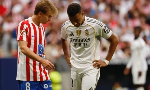Atletico lột trần ảo ảnh khởi đầu mùa giải của Real Madrid