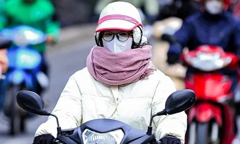 Gió mùa Đông Bắc tràn về miền Bắc