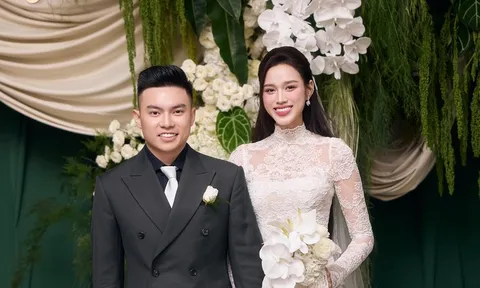 Trang phục được Đỗ Thị Hà 'chọn mặt gửi vàng' từ khi thi hoa hậu tới lúc lấy chồng thiếu gia